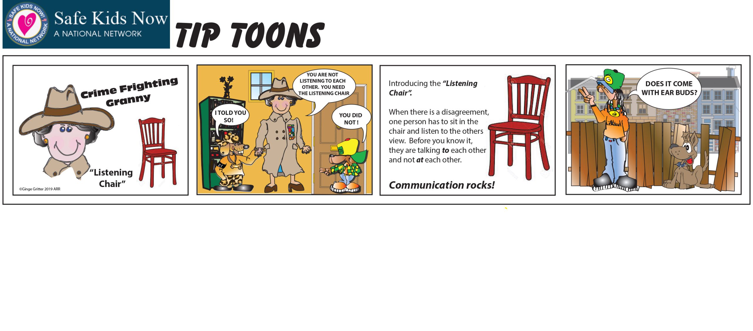 Tip Toon Comic - Listening